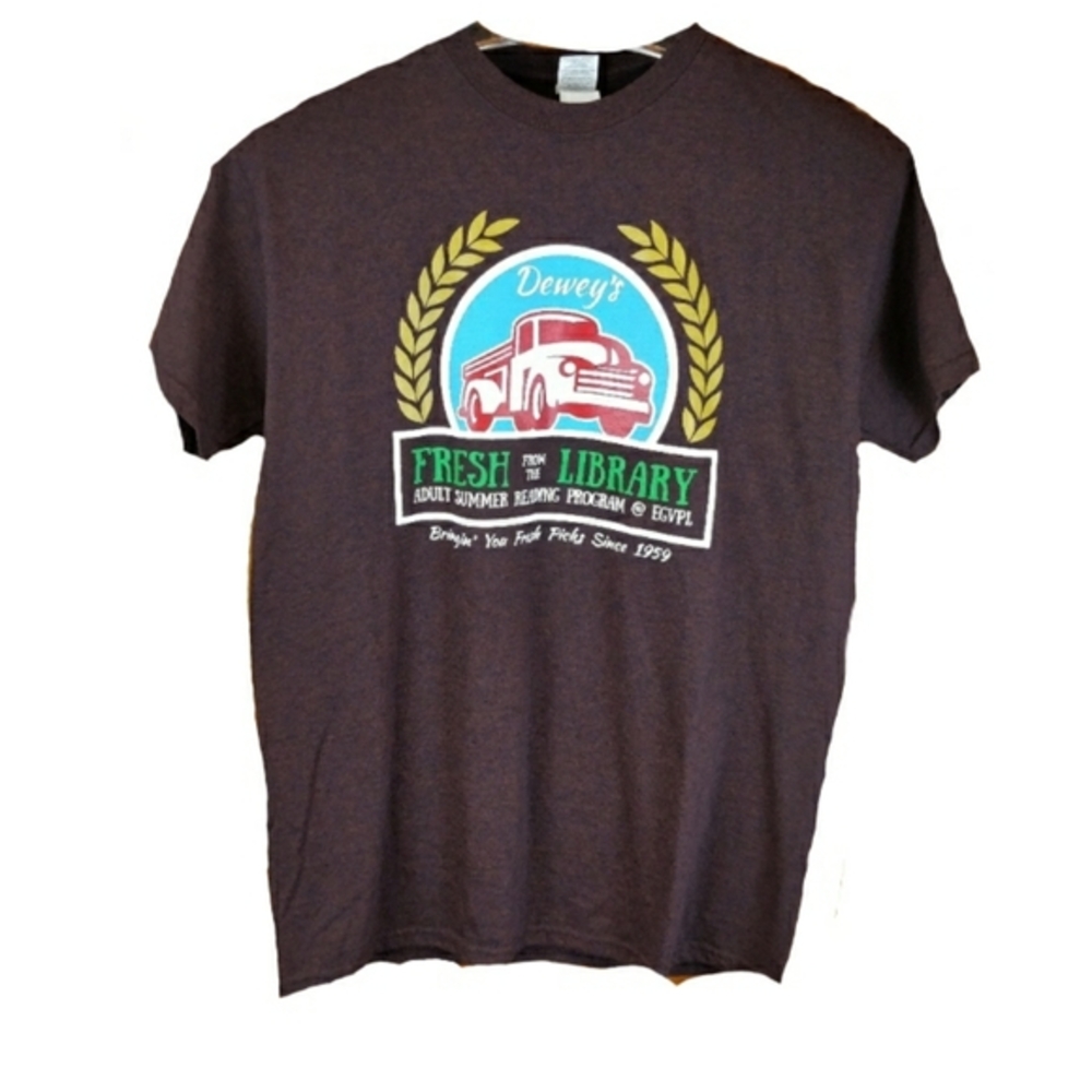 Gildan Old truck Adult Reading T-Shirt MED